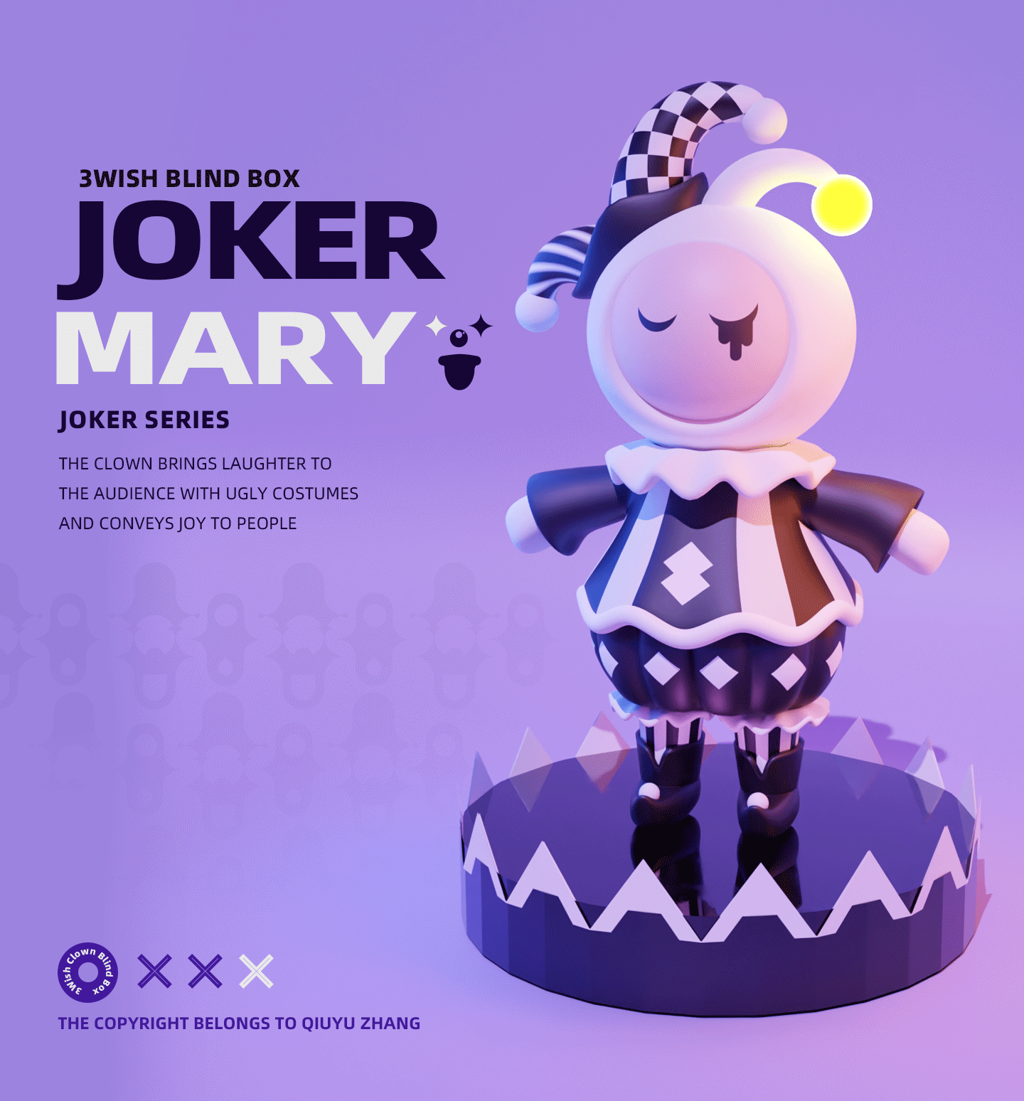 3WISH BLIND BOX - JOKER 展示图 2